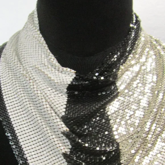Ferrara Whiting and Davis Art Deco inspired Cowl.